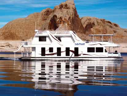Houseboat rental Lake Powell